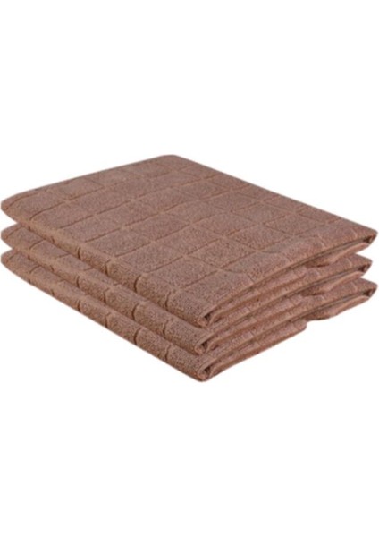 Mikrofiber Yer Bezi Kahverengi 3'l