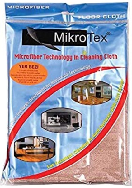 Mikrofiber Yer Bezi Kahverengi 3'l