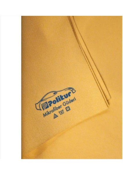 Pegasus Tasarım Polikur 3219 Mikrofiber Güderi Süper Lüx Oto Kurulama Bezi 54X68 C