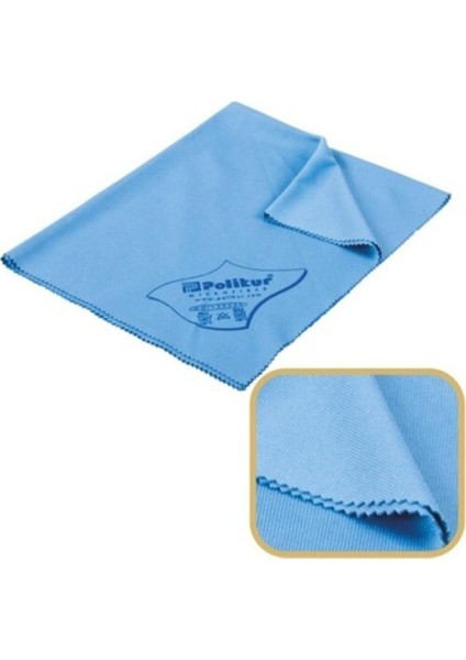 Universal Mikrofiber Lüx Cam Bezi 40X50 Cm. (6 Adet