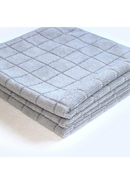 Mikrofiber Gri Yer Bezi 9'l