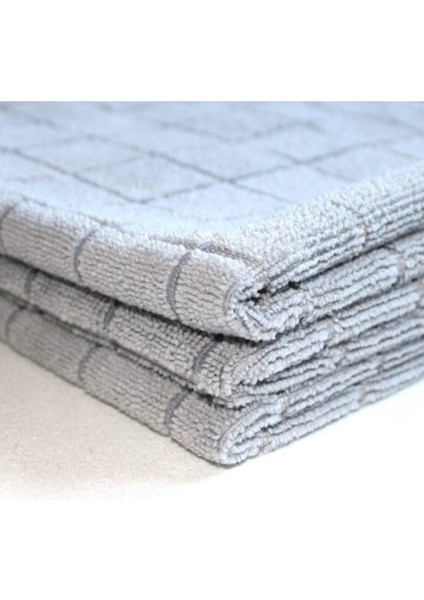 Mikrofiber Gri Yer Bezi 9'l