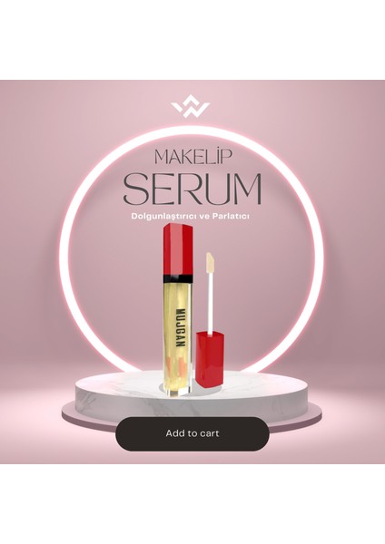 Makelip Dolgunlaştırma Etkili Dudak Parlatıcı Serum (Lip Plumper Gloss)