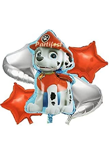 Paw Patrol Balon Seti Paw Petrol Balon Seti Paw Patrol Doğum Günü Set Paw Patrol Marshall