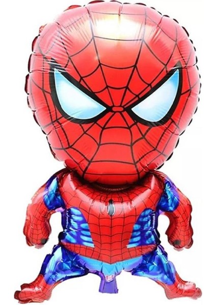 Spiderman Örümcek Adam Balon Set Balon Folyo Set Spiderman Konsept Doğum Günü Set Yaş Balon