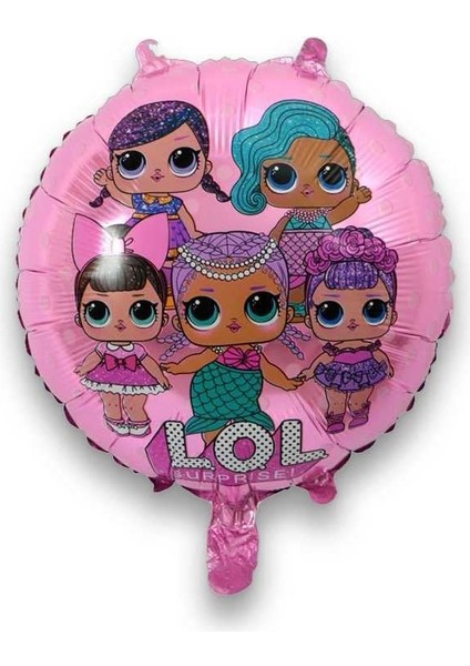 Unicorn Lol Surprise 9 Yaş Balon Seti Lol Bebek Balon Seti Lol Doğum Günü Parti Seti