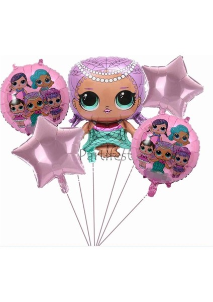Lol Surprise Yaş Balon Seti Lol Bebek Balon Seti Lol Doğum Günü Parti Seti