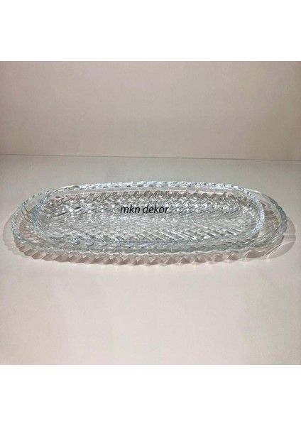 Kaveh Glass Kaveh Santa Kayık Sunum Tabağı 33cm fiyatları