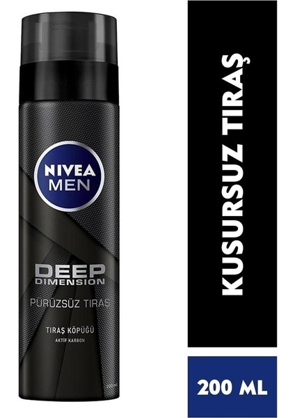 Men Deep Dimension Erkek Cilt Bakım Seti,duş Jeli 500 Ml,tıraş Köpüğü,tıraş Sonrası Losyon,roll-On fırsatları