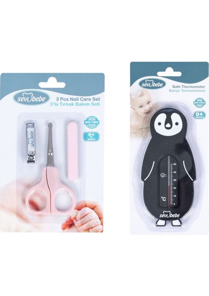 Bakım Seti (Tırnak Bakım Seti+Banyo Termometresi) Art 769838026608