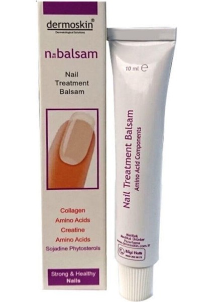 Dermo Skin N-Balsam Tırnak Bakım Kremi 10ML