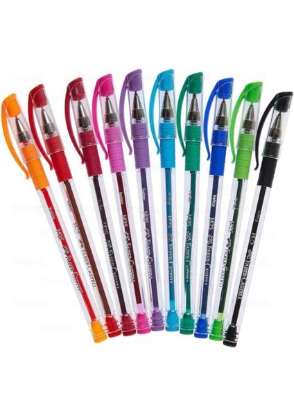 Faber Castell 1425 Tükenmez Kalem 10 Renk