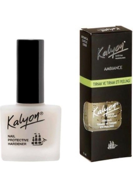 Kalyon Tırnak ve Tırnak Eti Peelingi 11 ml Tırnak 2'li Set