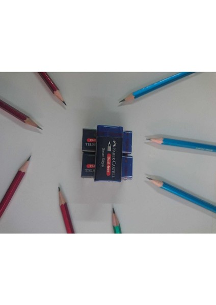 Faber Castell Silgi- Faber-Castell Sınav Silgisi 5 Adet-Orta Boy fiyatları