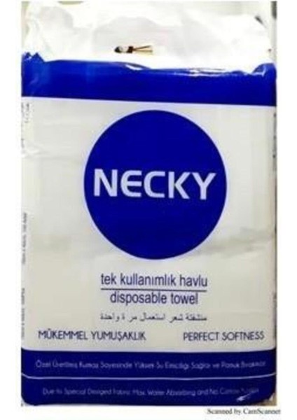 Necky Tek Kullanımlık Havlu 100 Adet