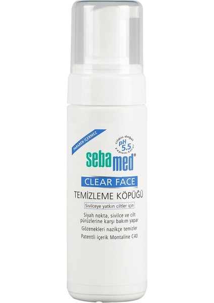 Sebamed Temizleme Köpüğü Clear Face 50 ml fiyatları