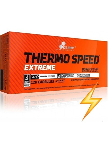 Eks Ticaret Olimp Thermo Speed Xtreme 120 Kapsül Likarnitin Carnitine Cla Güç Vitamin