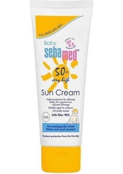 Güneş Baby SPF50 Krem 75 ml