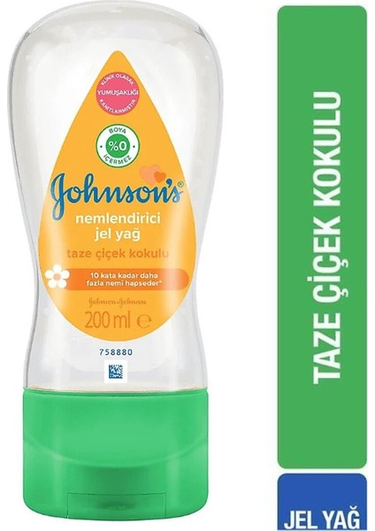 Johnson's Baby Johnsons Baby Nemlendirici Jel Yağ 200 ml