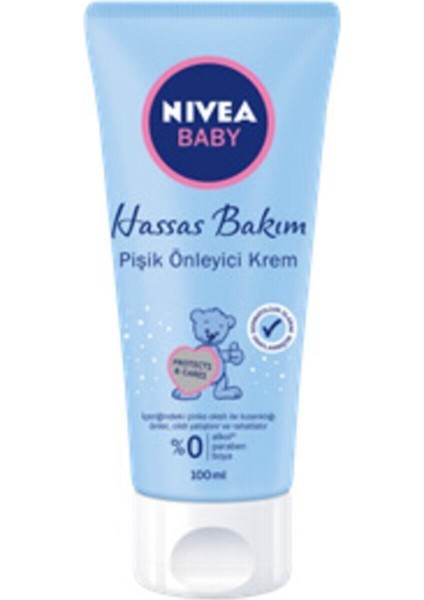 Baby Nivea Bebek Hassas Bakım Pişik Önleyici Krem 100 Ml.