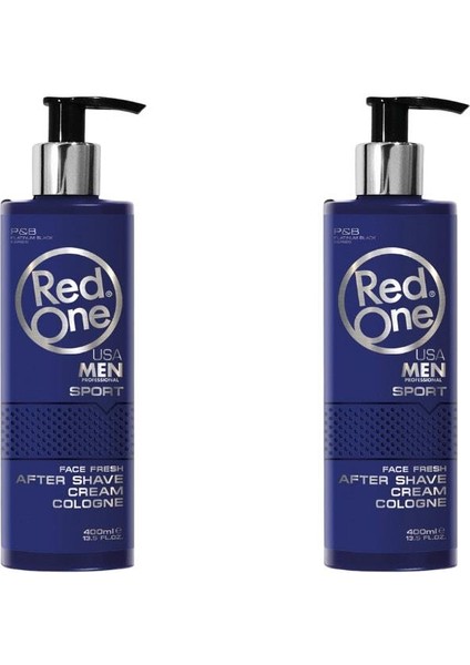 Red One Redone Krem Kolonya Sport 400 ml 2 Adet