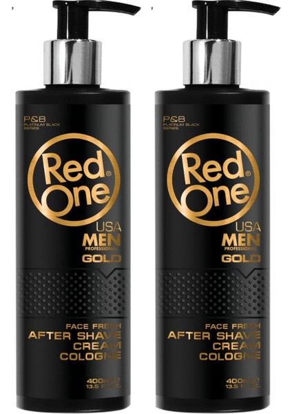 Red One Redone Krem Kolonya Gold 400 ml 2 Adet