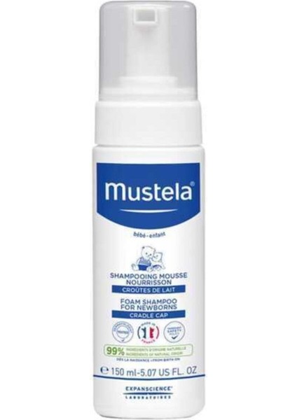 Foam Shampoo For Newbornsd Yeni?doğan Konak Önleyi?ci? Köpük Şampuan 150 ml