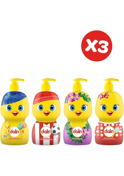 Eğlen & Öğren Şampuan 500 ml x 3 Adet