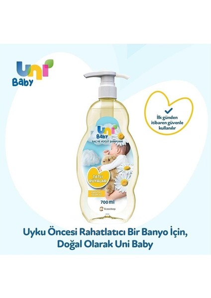 Tatlı Rüyalar Şampuanı 700 ml 1 Adet Unı Baby 700