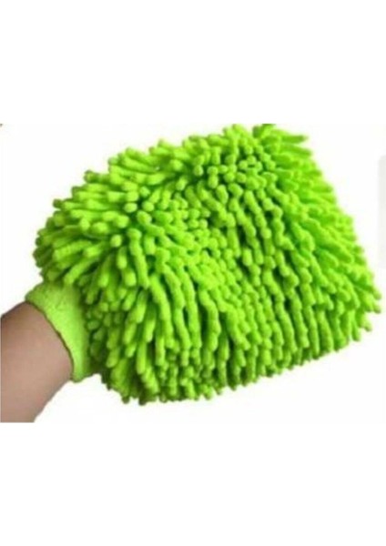 Mikrofiber Şönil Temizlik Bezi Makarna Eldiven My-19