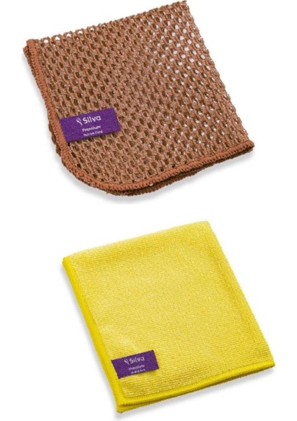 Mikrofiber Mutfak Bez+Bulaşık Filesi