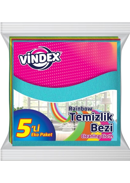 Rainbow Temizlik Bezi 5'li