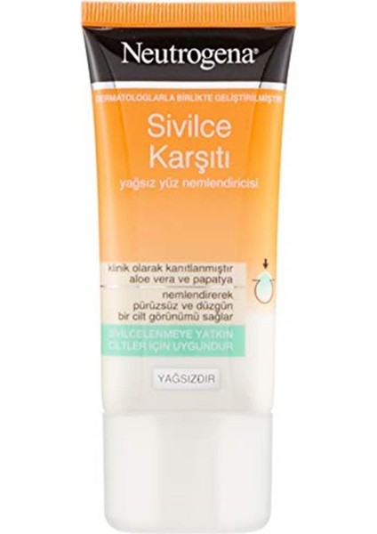 Karşıtı Yağsız Yüz Nemlendiricisi 50 ml modelleri