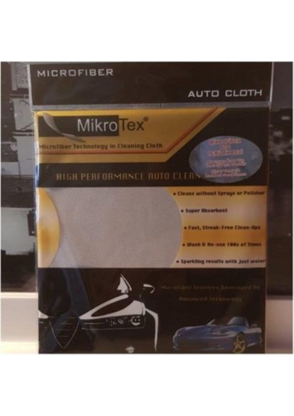 Deterjansız Mikrofiber Oto Temizlik Bezi 123