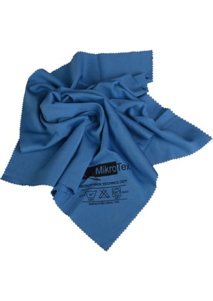 (2 Adet) Mikrofiber Cam Bezi ve Temizlik Bezi 40X50 Cm. Mavi-Pembe