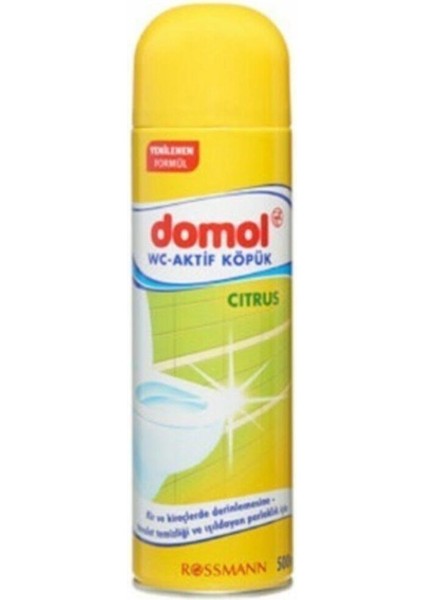 Domol Wc Temizleme Köpüğü Limon 500 ml