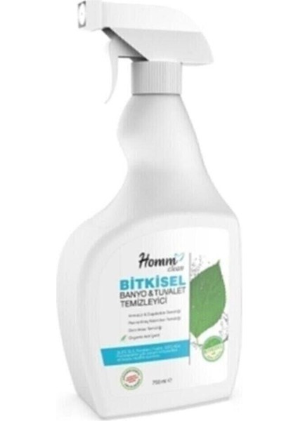 Bitkisel Banyo ve Tuvalet Temizleyicisi 750 ml Homm