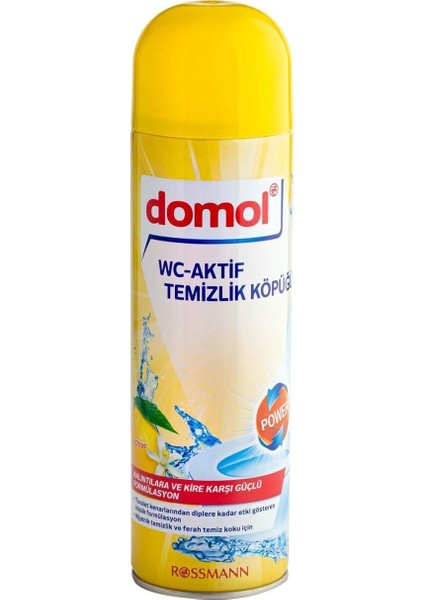 Tuvalet Temizleme Köpüğü Limon 500 ml