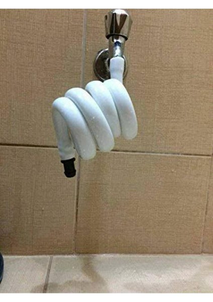 Bidolu Ihtiyaç Wc Hortummatik Yere Değmeyen Wc Hortumu Beyaz