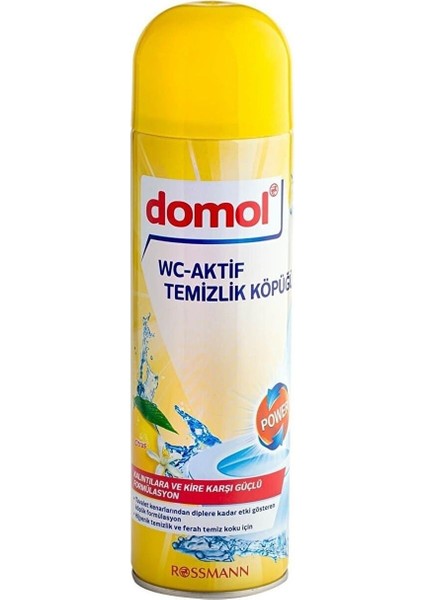 Domol Tuvalet Temizleme Köpüğü Limon 500 ml