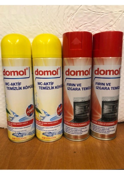 Tuvalet Temizleme Köpüğü ve Fırın & Izgara Temizleyici Köpük