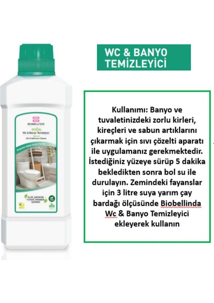 Wc & Banyo Temizleyici