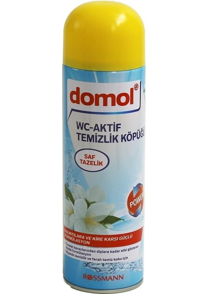 Tuvalet Temizleyici Köpük Saf Temizlik 500 ml