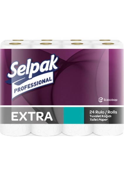 Selpak Professional Selpak Profesyonel Extra Tuvalet Kağıdı 24 Lü