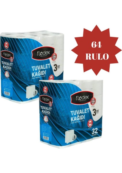 Tuvalet Kağıdı Tuvalet Kağıdı 32 x 2 (64