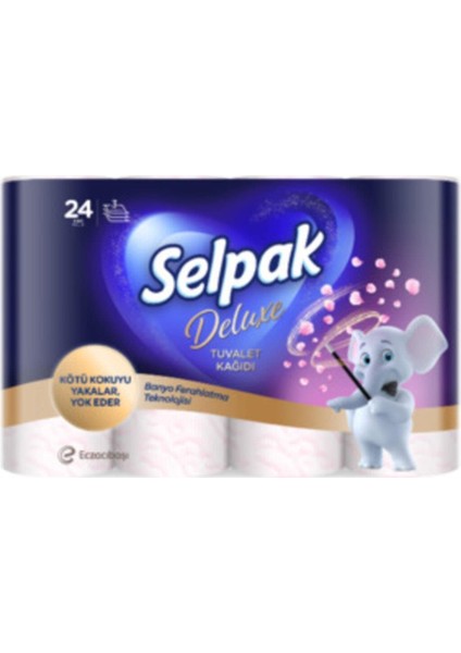 Deluxe Tuvalet Kağıdı 24 Lü Selpak Deluxe Tuvalet Kağıdı 24