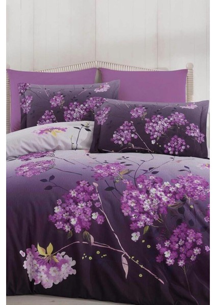Çift Kişilik Ranforce Nevresim Takimi My Fair Mor 769788231160
