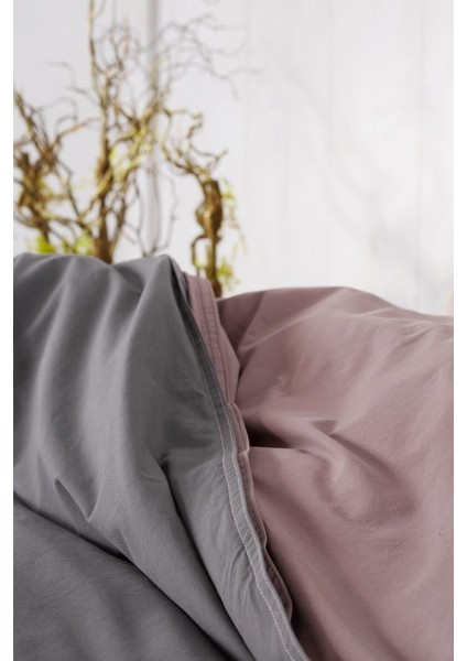 Sheri Home Çift Kişilik Çift Taraflı Nevresim 200X220CM Açık Mürdün CS148894 769192736354