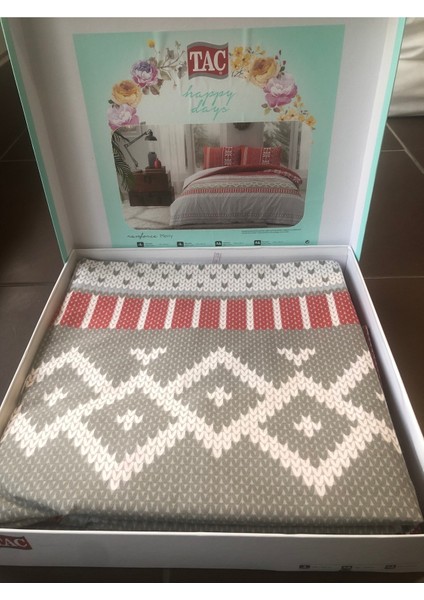 Çift Kişilik Nevresim Takımı Merry Kırmız fiyatları