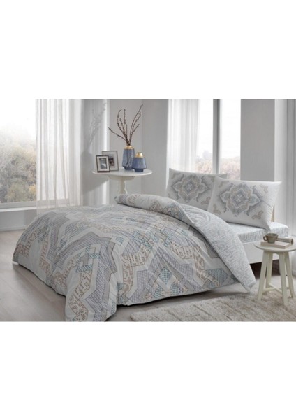 Tek Kişilik Nevresim Takımı Elanor Kahv